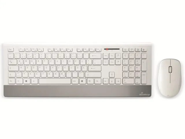 mediarange-tastatur-maus-set-funk-qwertz-de-wei-1000-dpi image 1
