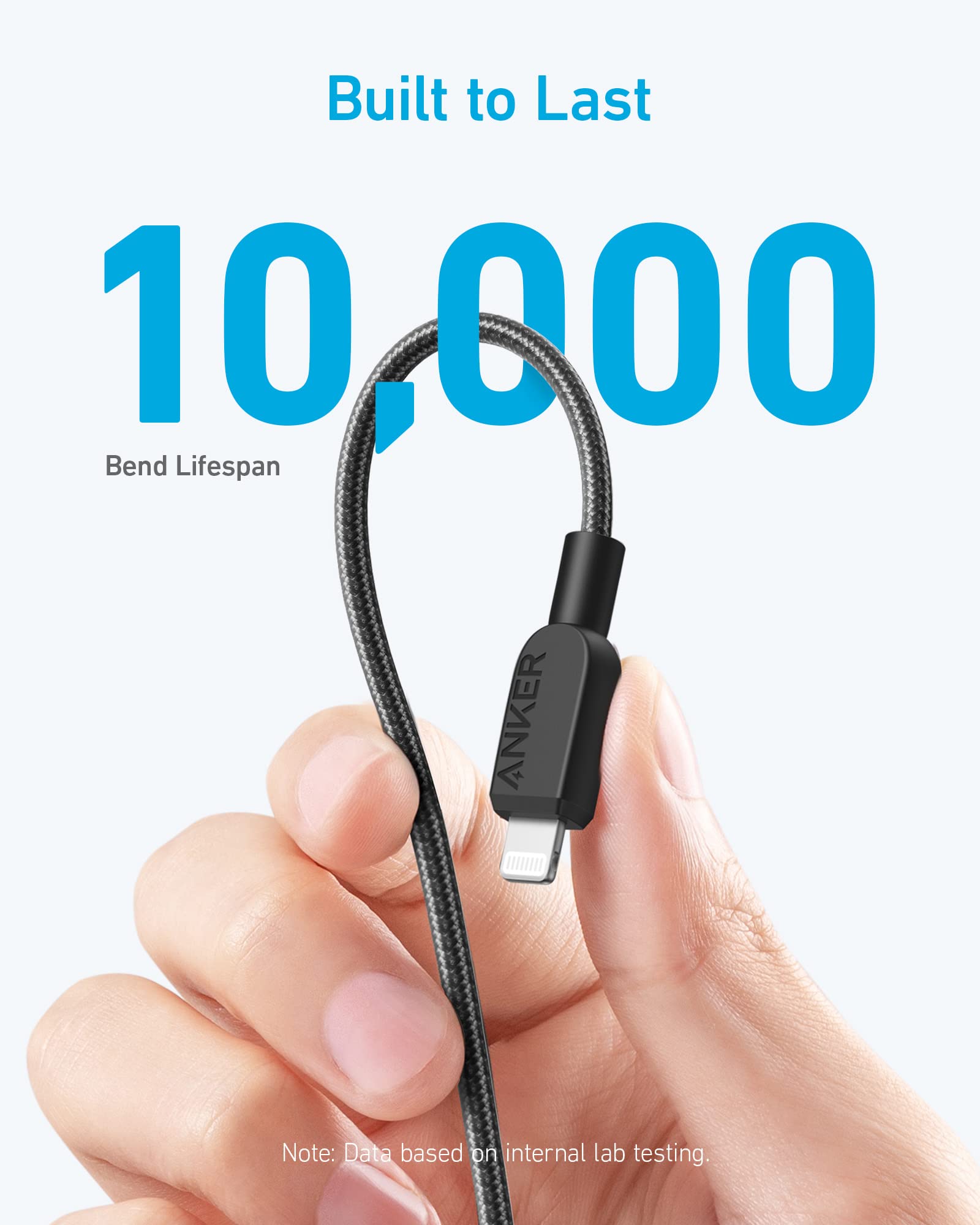 anker-310-usb-c-auf-lightning-kabel-90-cm-mfi-schnellladen-schwarz image 3