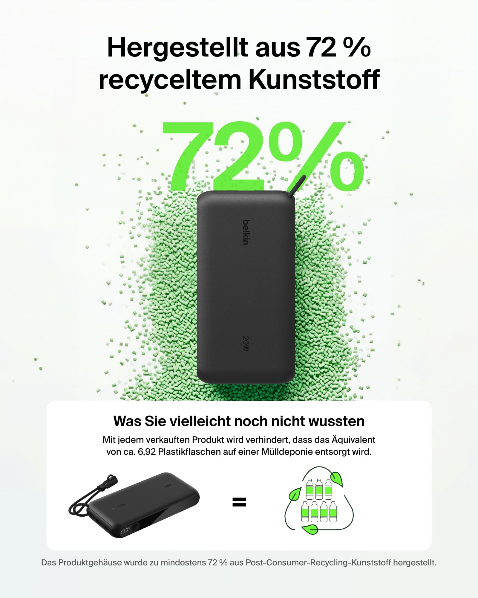 belkin-boostcharge-power-bank-20000mah-20w-mit-display-2x-usb-c-usb-a-schwarz image 8