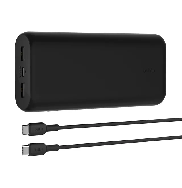 belkin-boostcharge-powerbank-20000mah-20w-pd-3-port-mit-usb-c-kabel image 1