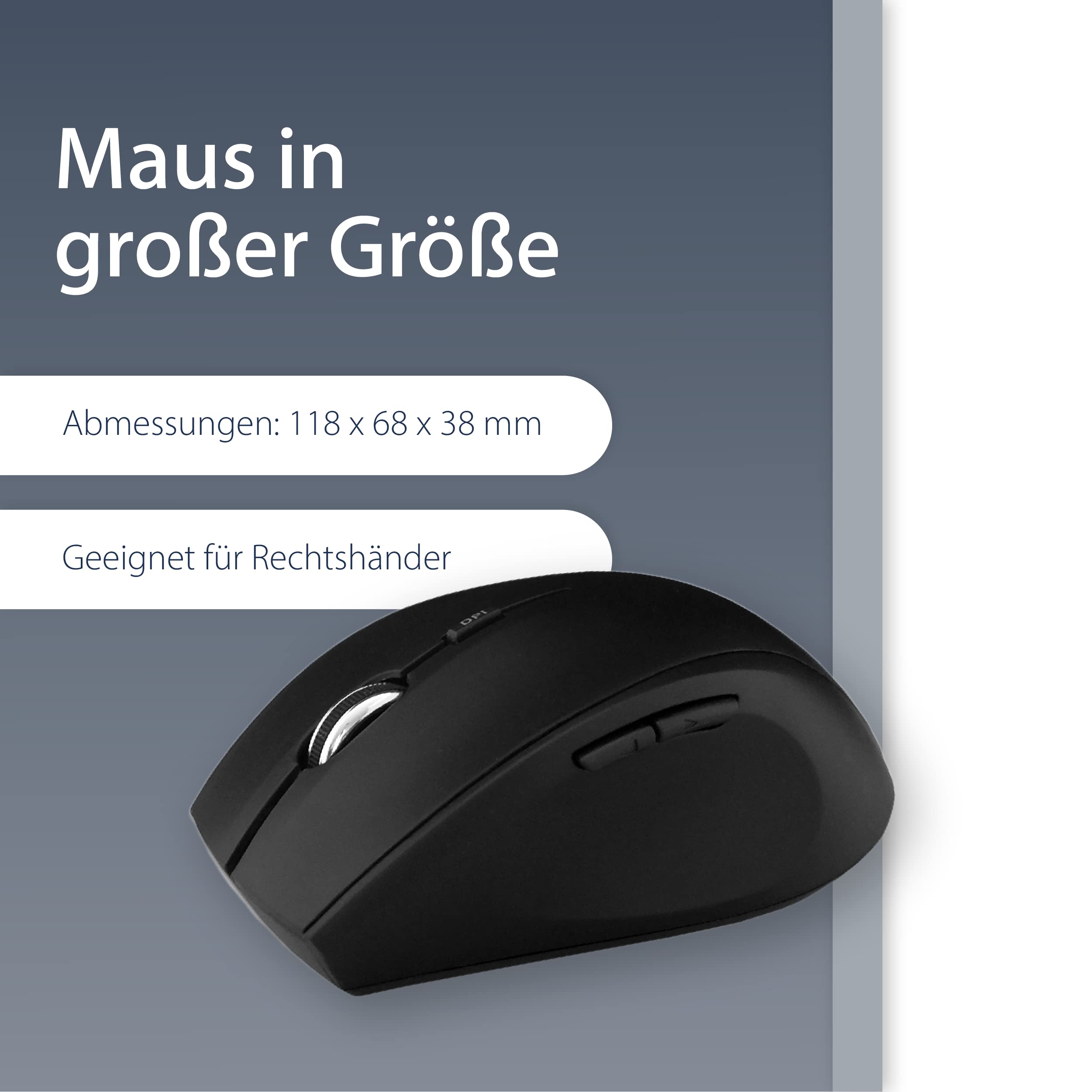 mediarange-highline-funk-tastatur-und-maus-set-qwertz-schwarz-silber image 5