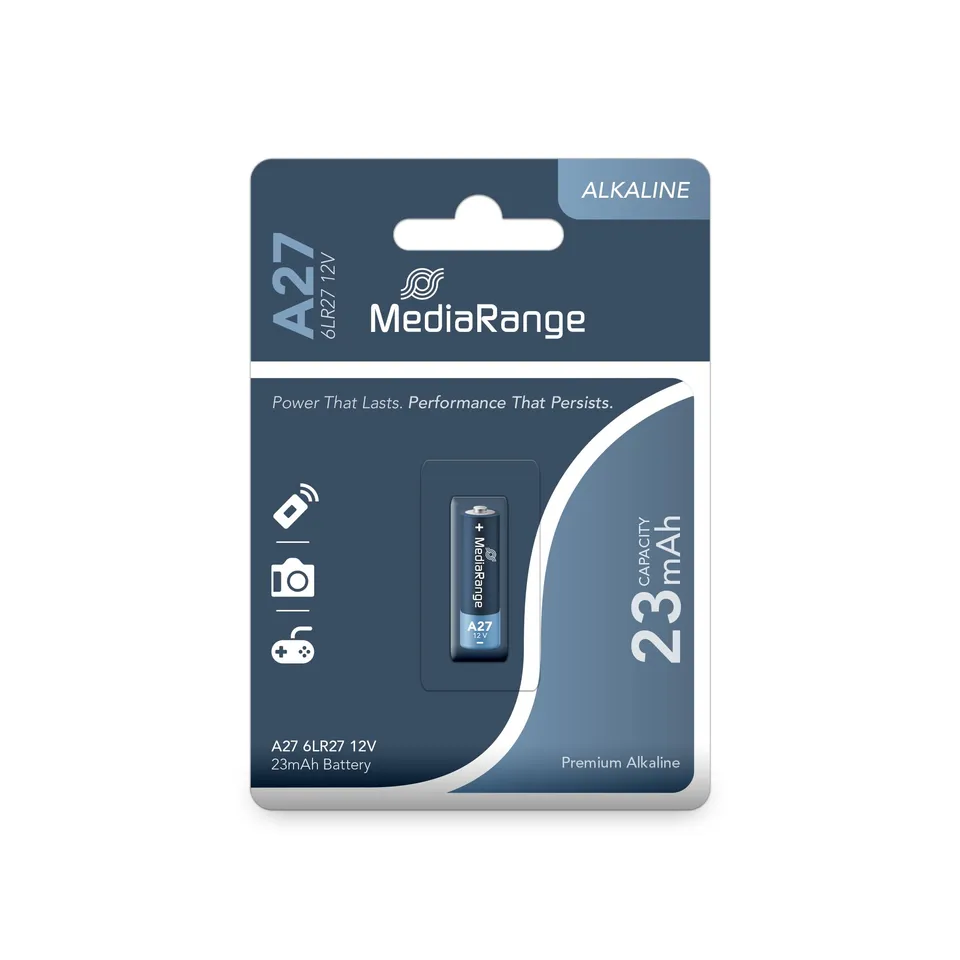 mediarange-alkaline-batterien-a27-6lr27-12v image 1