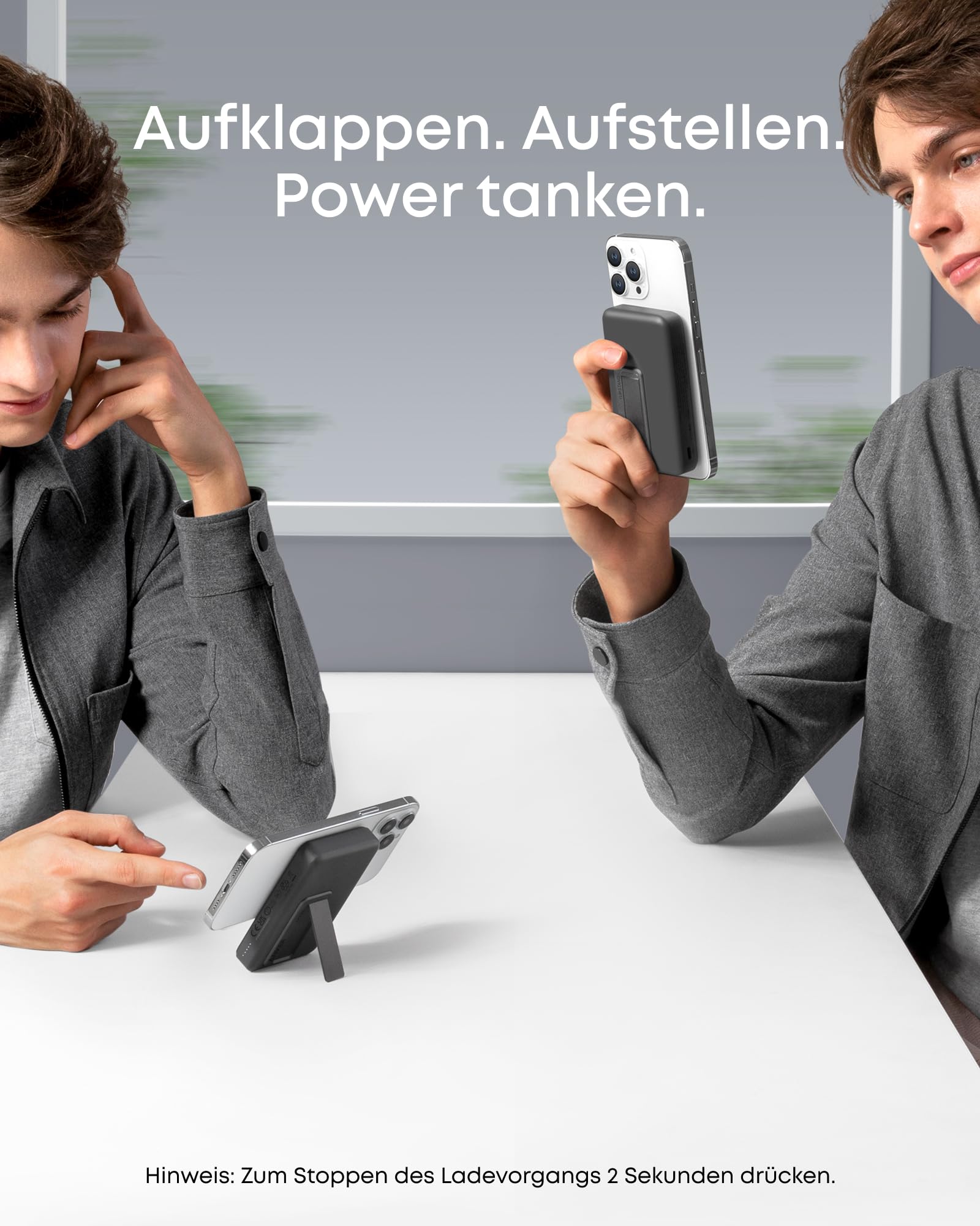 anker-633-maggo-magnetic-powerbank-10000mah-mit-stand image 4