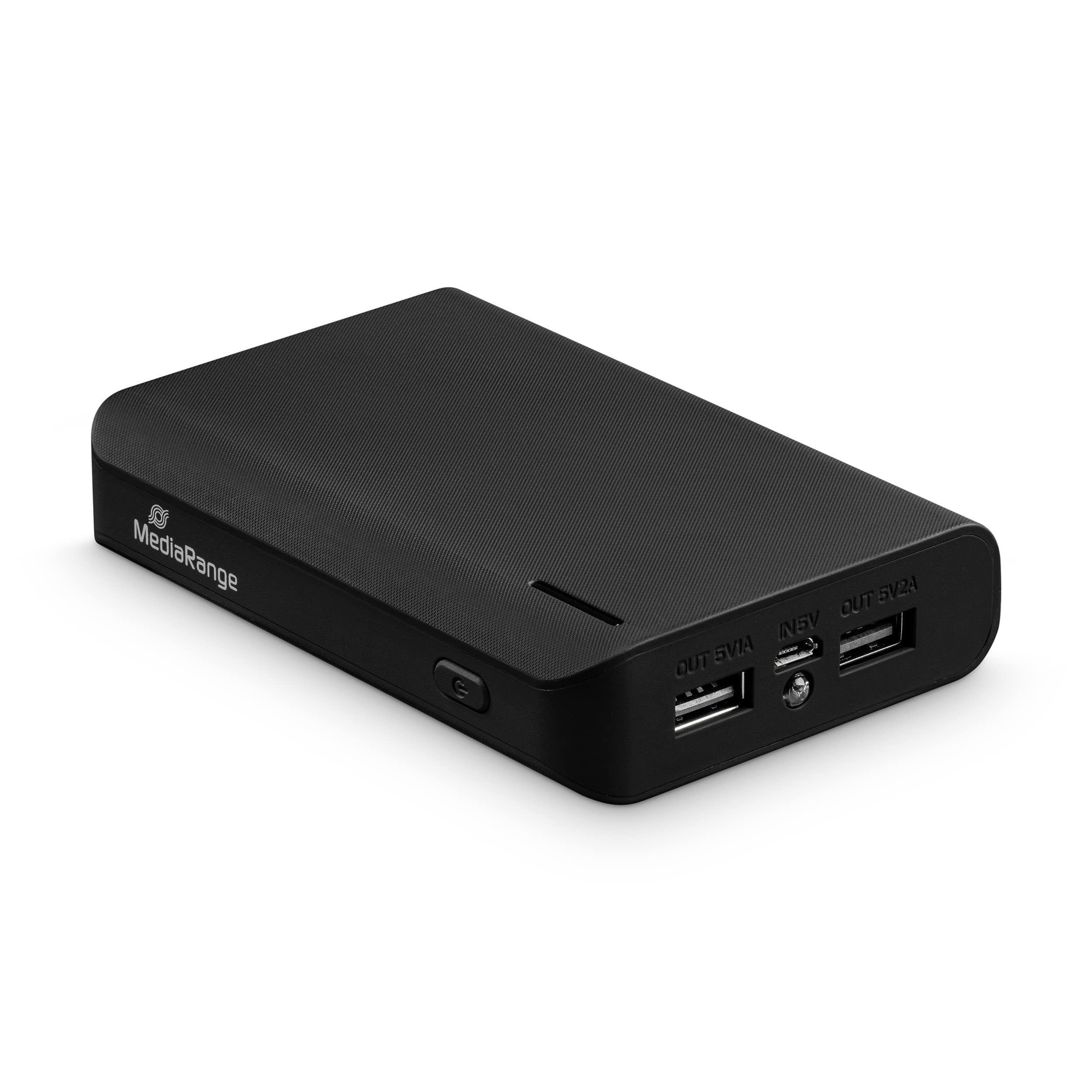 mediarange-powerbank-5-200-mah-mit-led-taschenlampe-usb-a-wei-grau image 7