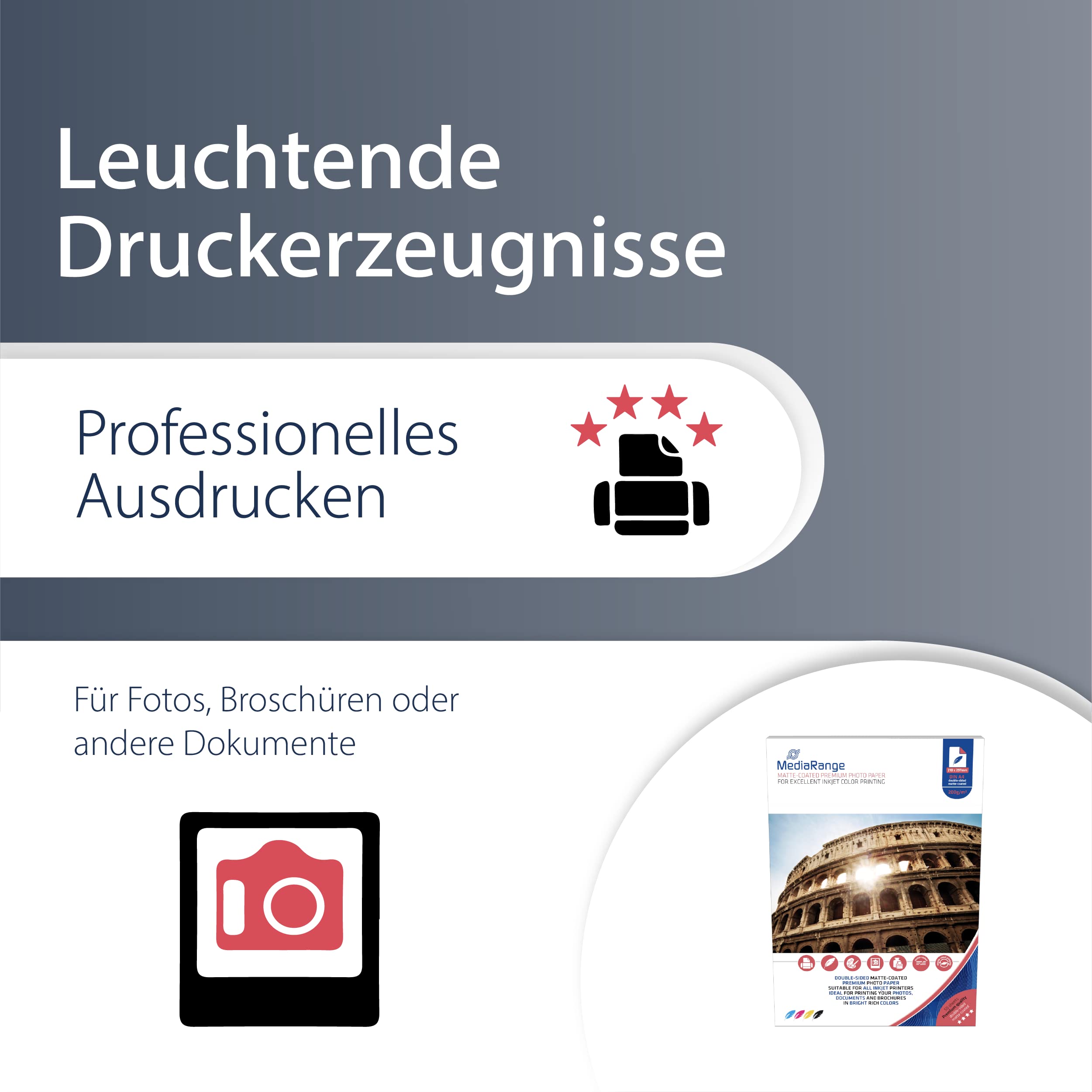 mediarange-matt-fotopapier-a4-200-g-m-50-blatt-beidseitig-inkjet-wei image 3