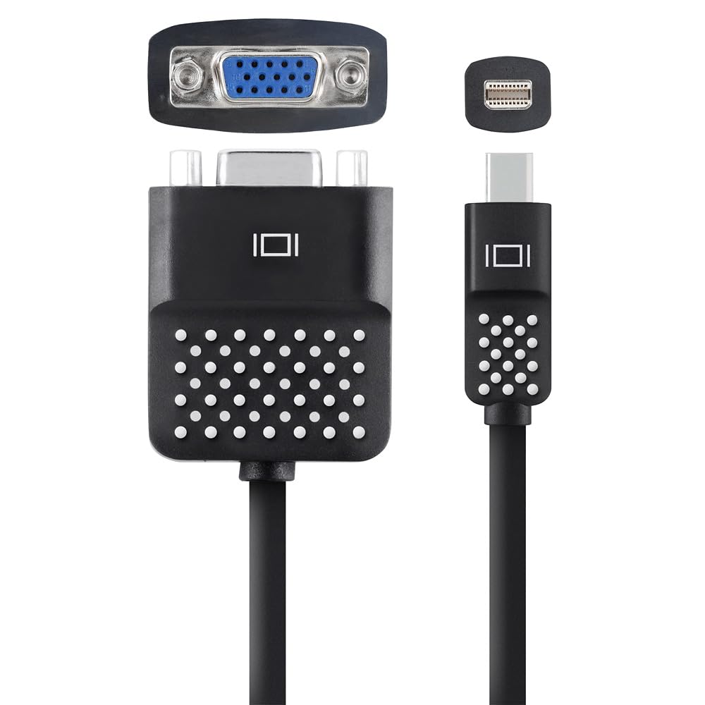 belkin-f2cd028bt-mini-displayport-auf-vga-adapter-schwarz image 2