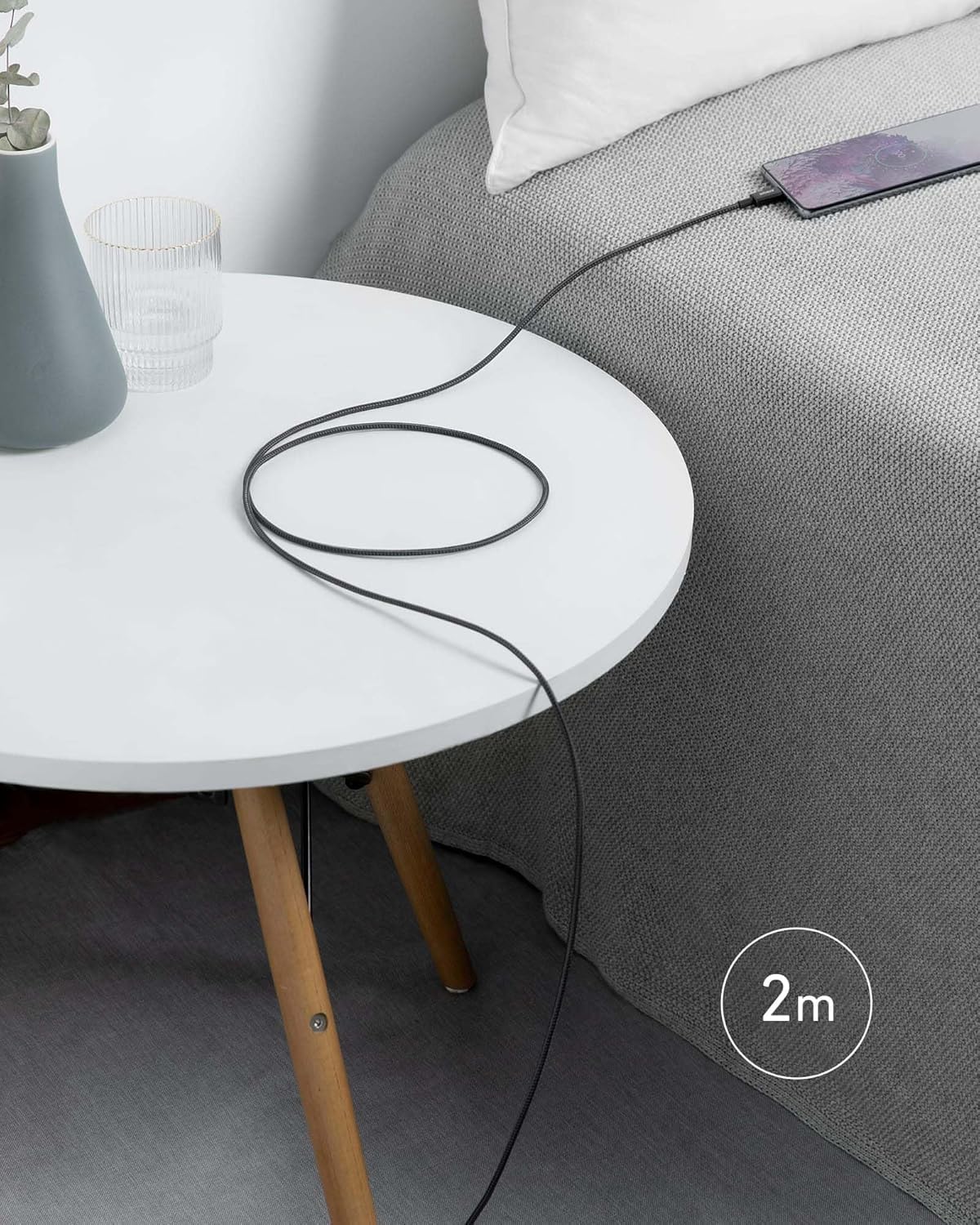anker-100w-usb-c-kabel-2x-1-8m-pd-3-0-nylon-schwarz image 7
