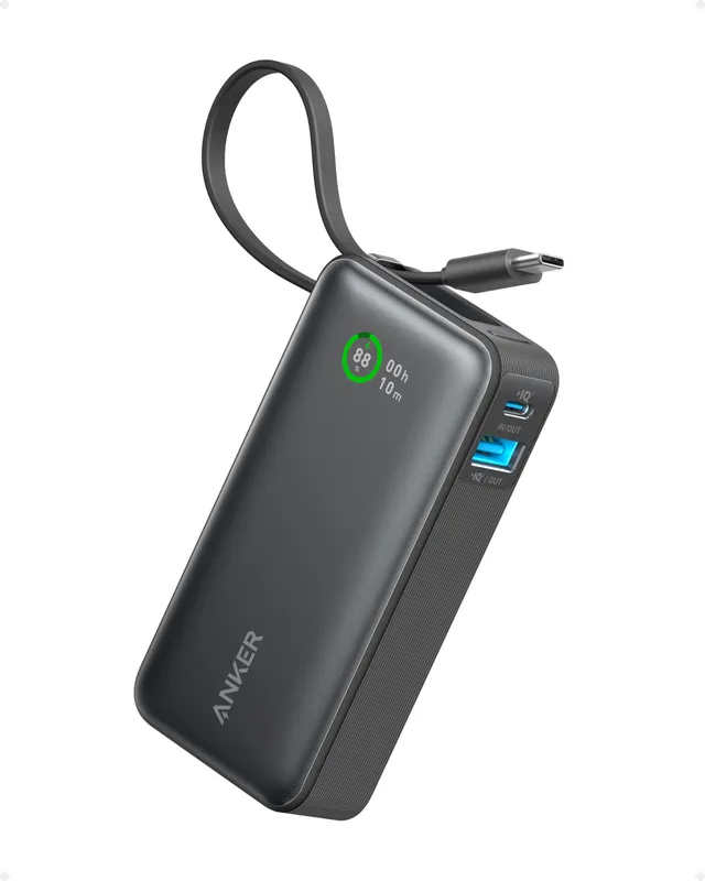 anker-nano-powerbank-10000mah-30w-mit-integriertem-usb-c-kabel image 1