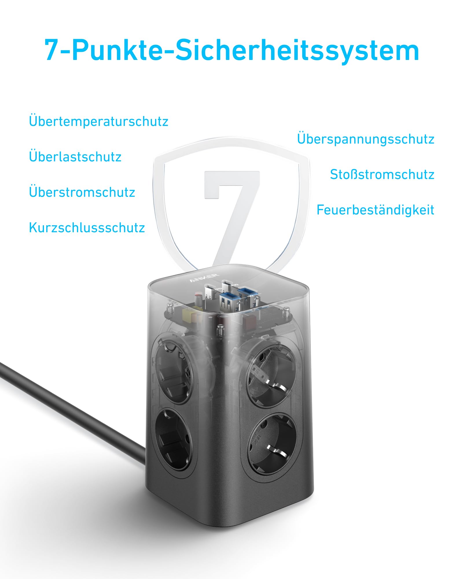 anker-mehrfachsteckdose-8-fach-mit-4-usb-20w-usb-c-2m image 6
