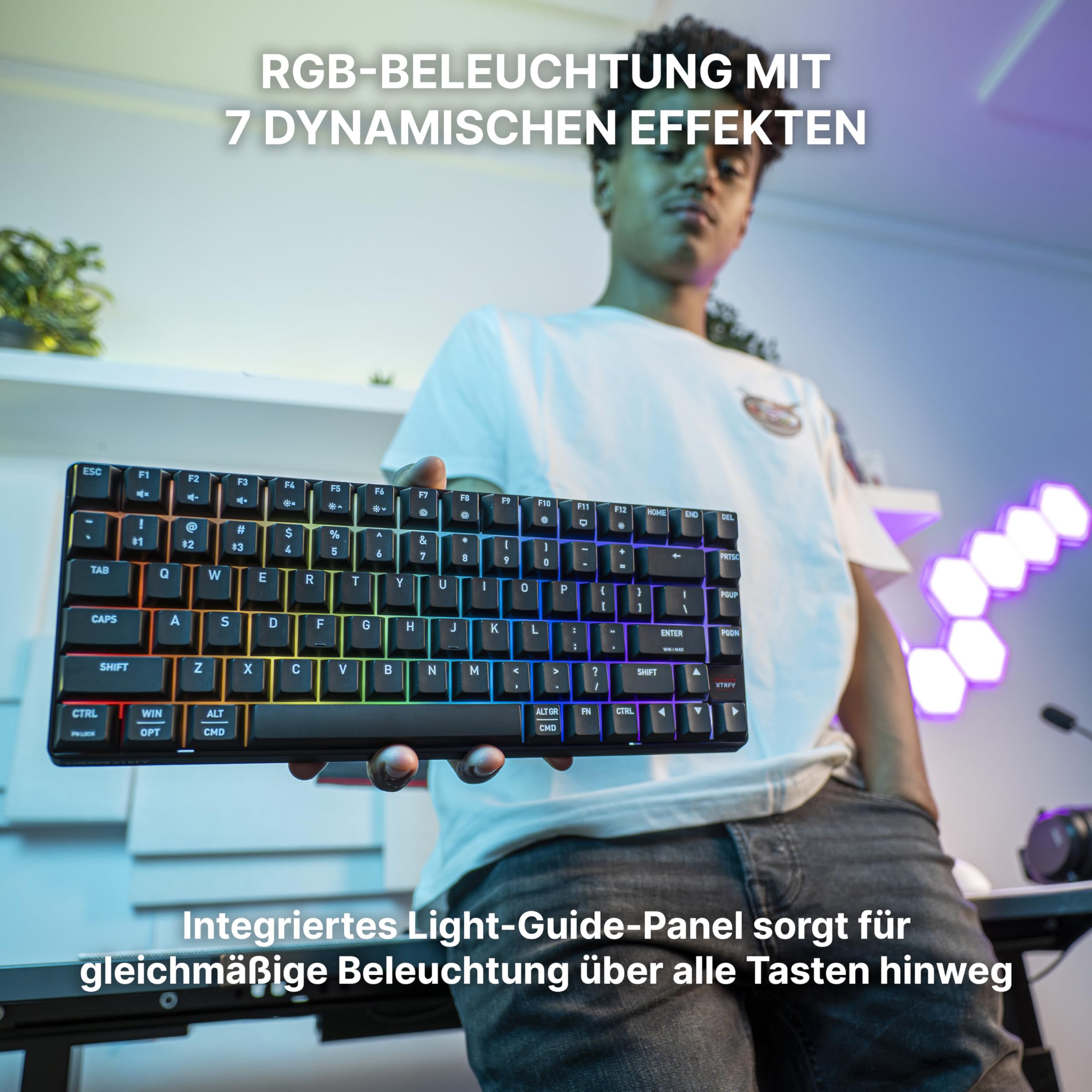 cherry-k33-compact-wireless-gaming-tastatur-qwertz-schwarz-75 image 6
