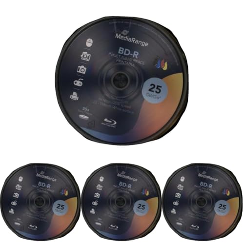 mediarange-bd-r-25-gb-25er-pack-6x-inkjet-bedruckbar-cake image 3