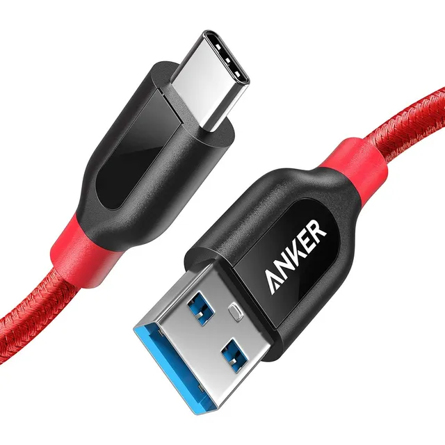 anker-powerline-usb-c-auf-usb-3-0-kabel-90cm-rot image 1