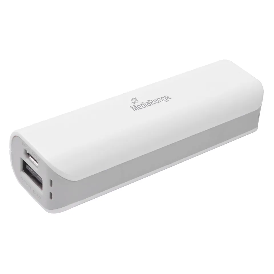 mediarange-powerbank-2-600mah-mobiles-ladeger-t-mit-usb-a-wei-grau image 1