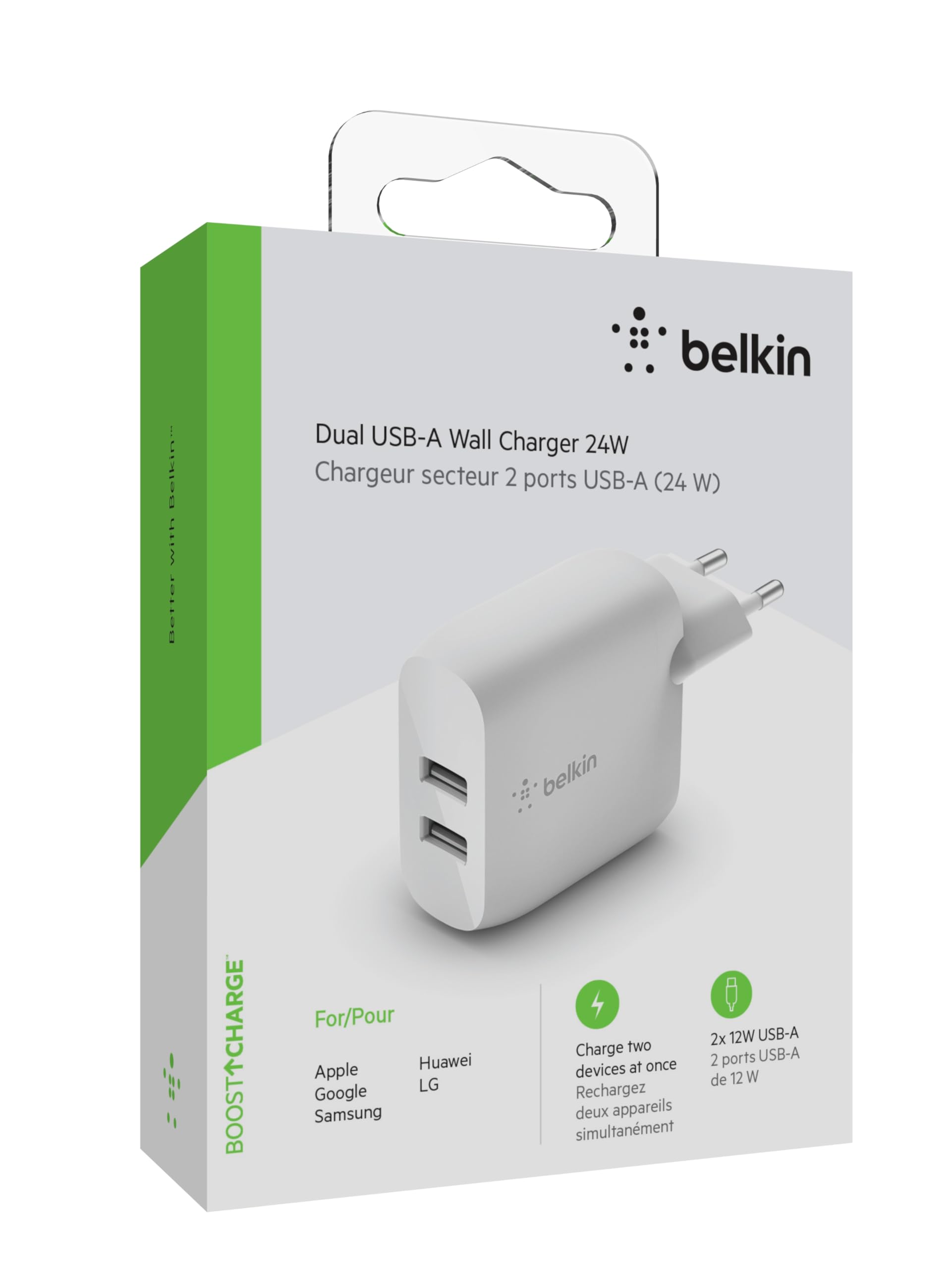 belkin-boostcharge-usb-a-netzladeger-t-24w-2-port image 2