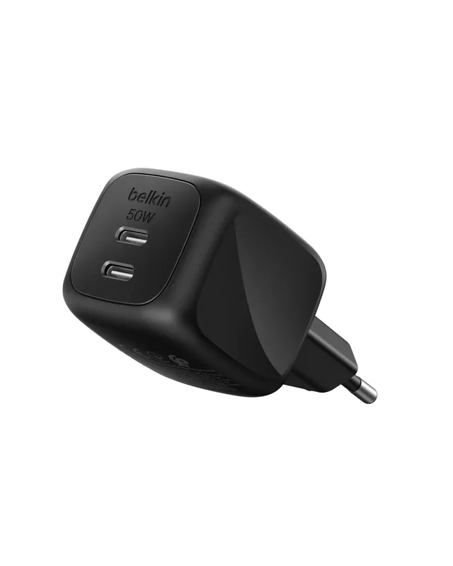 belkin-50w-gan-usb-c-ladeger-t-2-port-schnellladeger-t-schwarz image 1