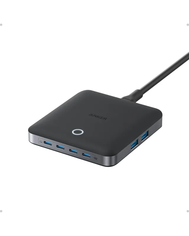 anker-nano-ladestation-130w-6-port-4x-usb-c-2x-usb-a-f-r-macbook-iphone image 1
