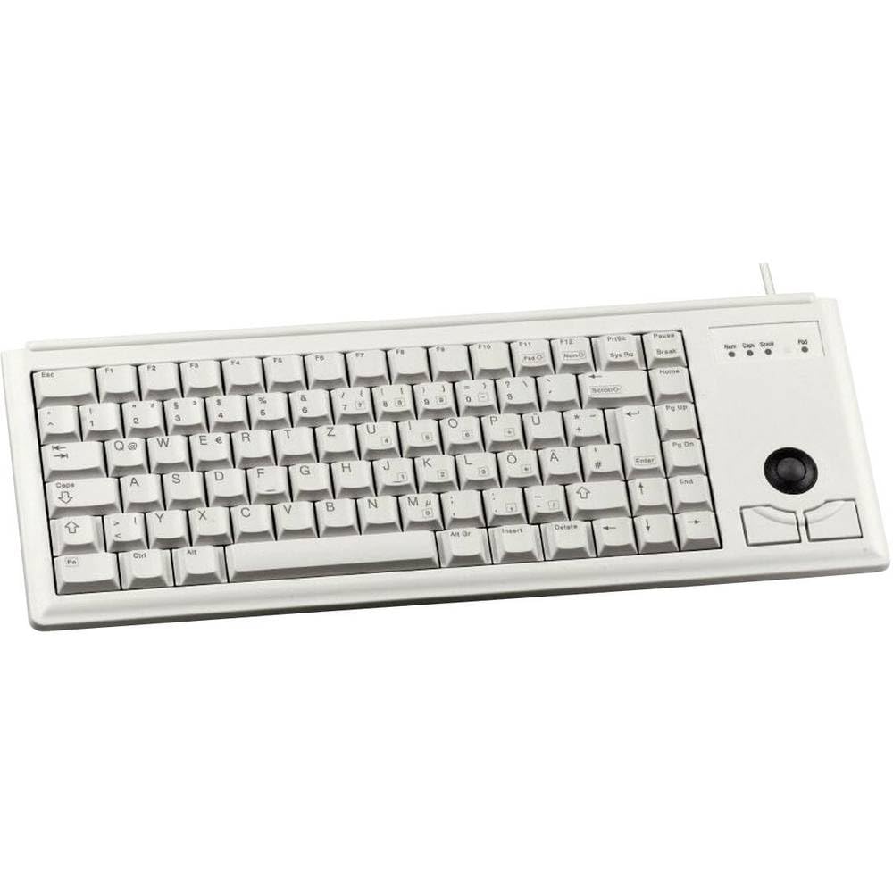 cherry-g84-4400-tastatur-mit-trackball-de-qwertz-usb-a-grau image 1