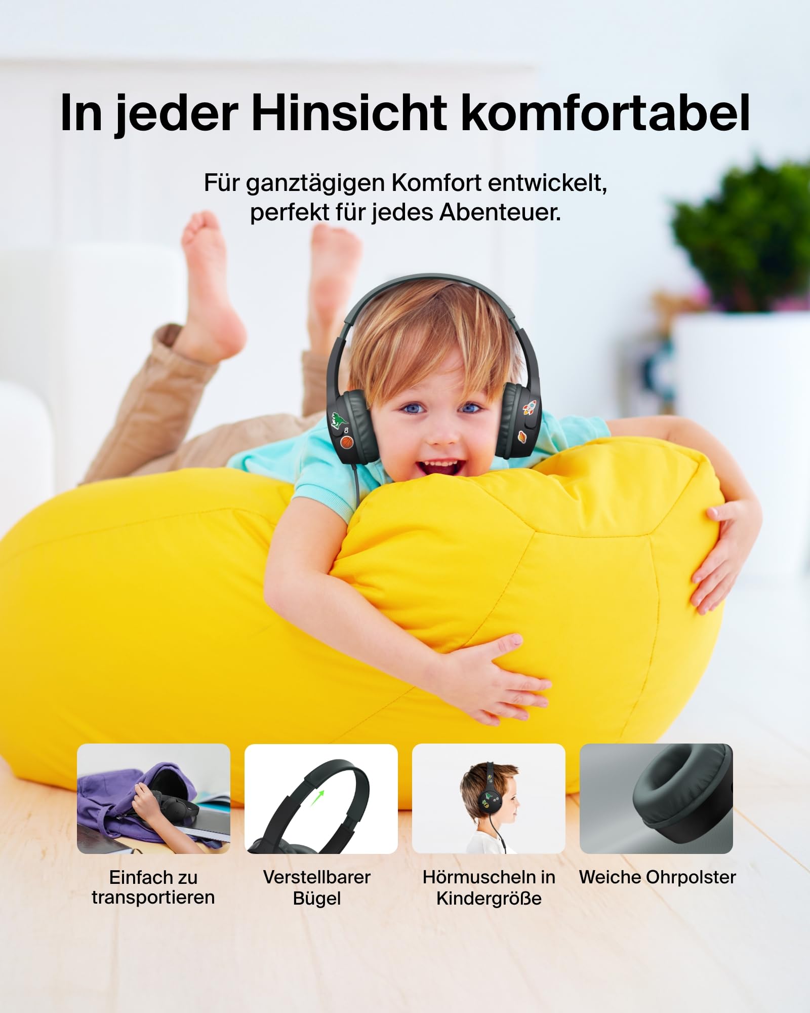 belkin-soundform-mini-kinderkopfh-rer-mit-kabel-usb-c-3-5-mm-dongle-85-db-schwar image 6