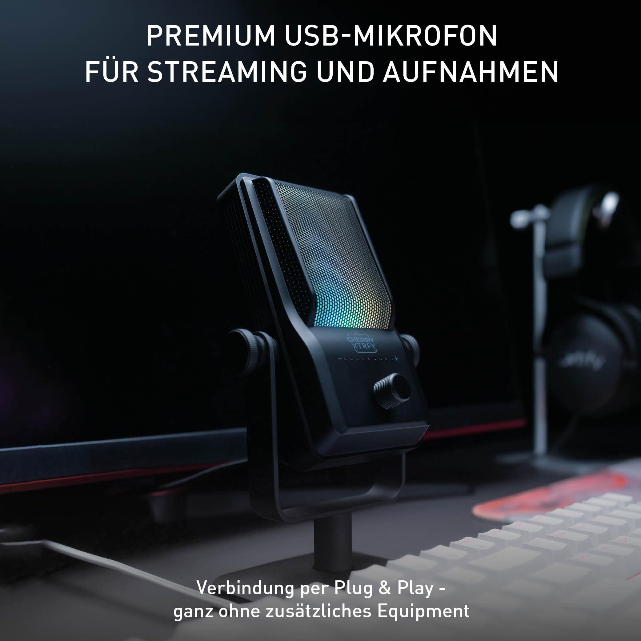cherry-xtrfy-ngale-r-premium-usb-mikrofon-cardioid-rgb-schwarz image 2