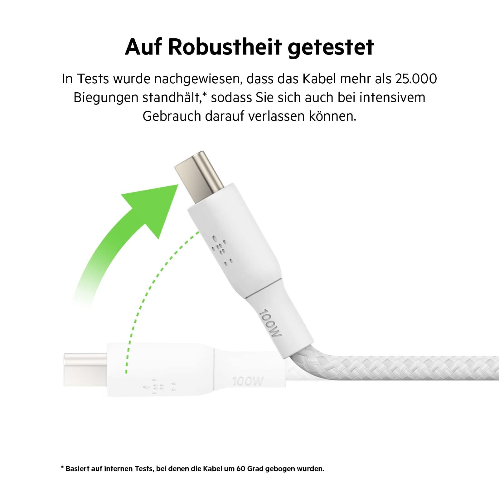 belkin-100w-usb-c-auf-usb-c-kabel-3m-wei-nylon image 3