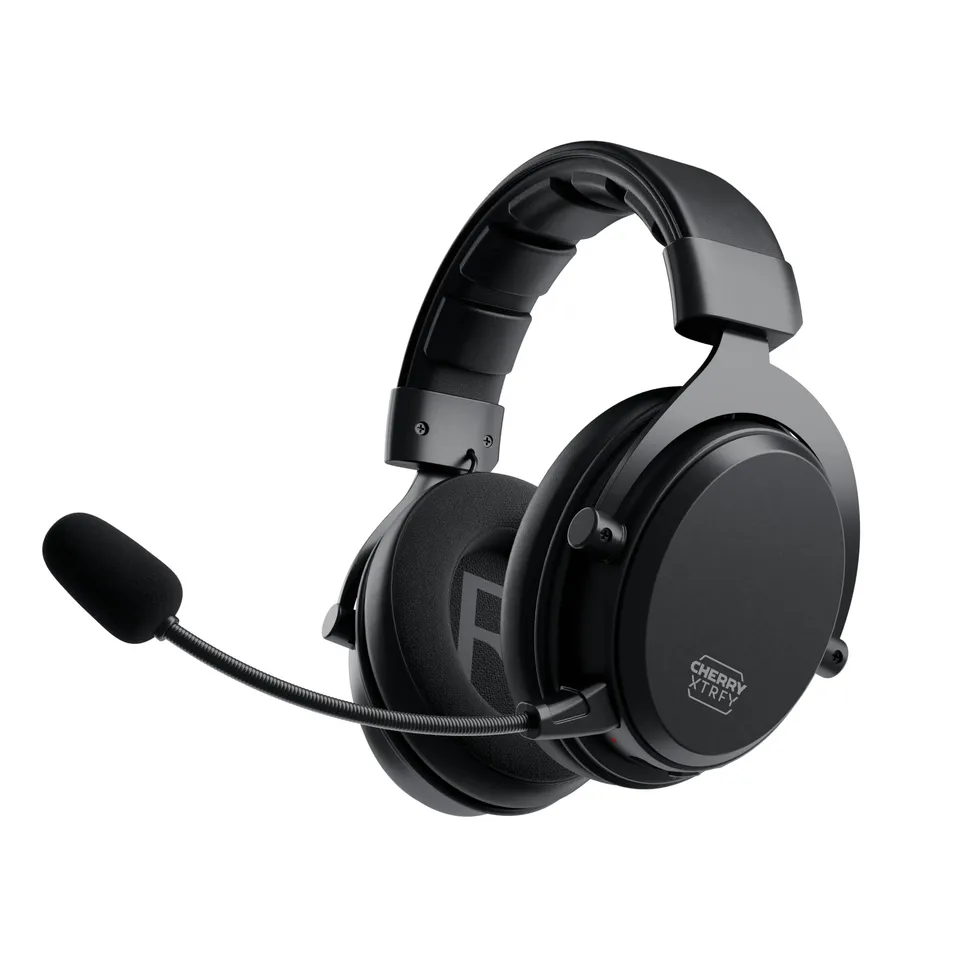 cherry-xtrfy-h3-wireless-gaming-headset-schwarz-mit-abnehmbarem-mikro image 1