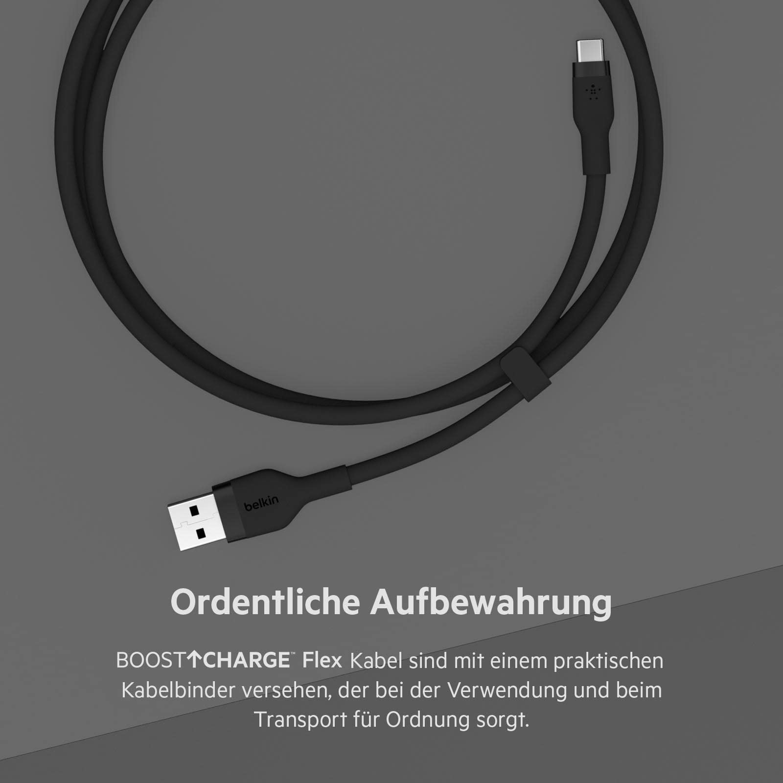 belkin-boostcharge-flex-silikon-usb-c-auf-usb-c-kabel-3-m-schwarz image 5