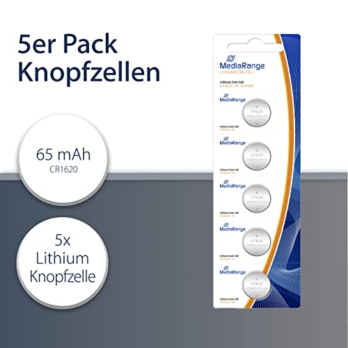 mediarange-lithium-knopfzellen-cr1620-3v-5er-pack image 6