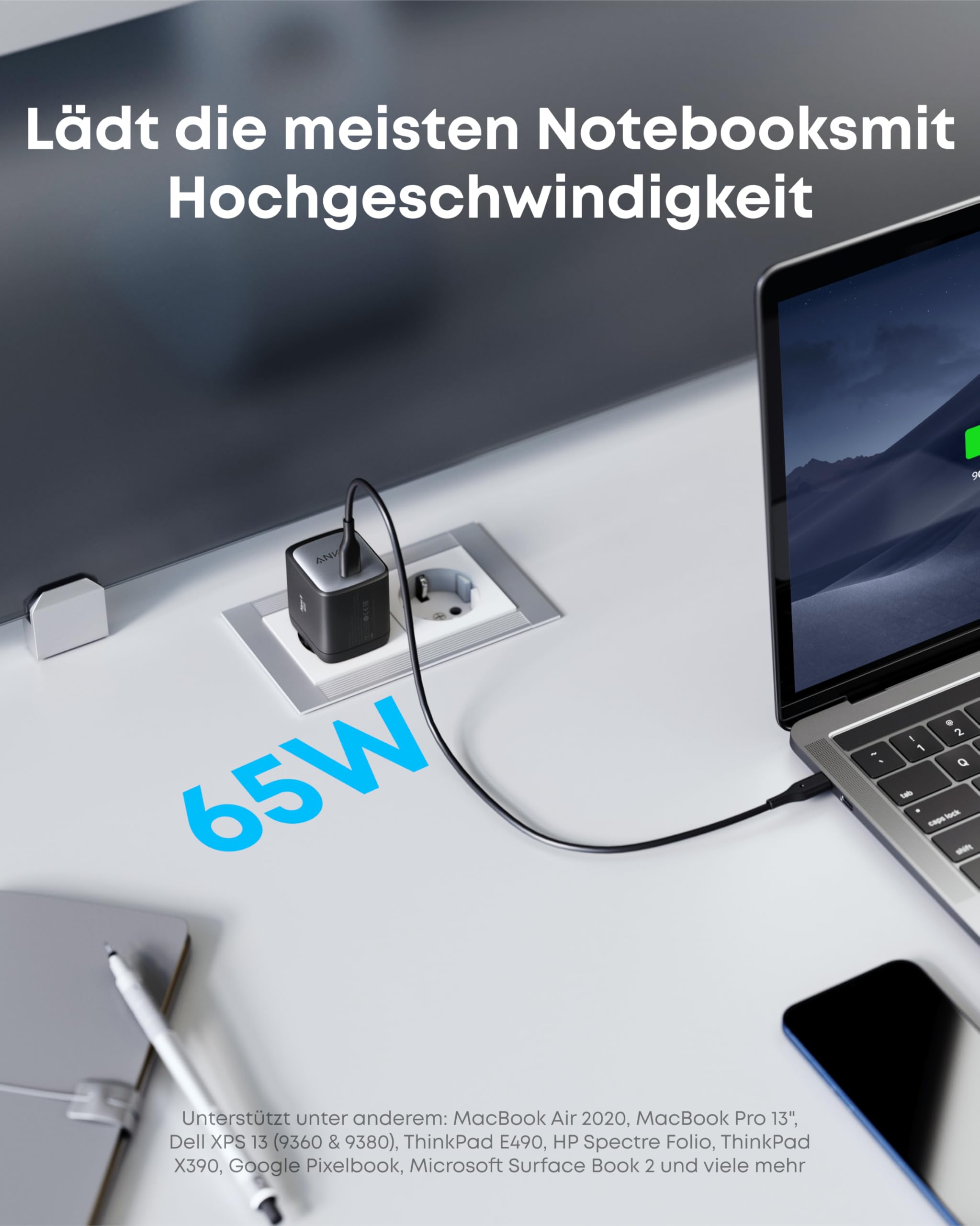 anker-nano-ii-65w-usb-c-ladeger-t-gan-ii-schwarz image 3