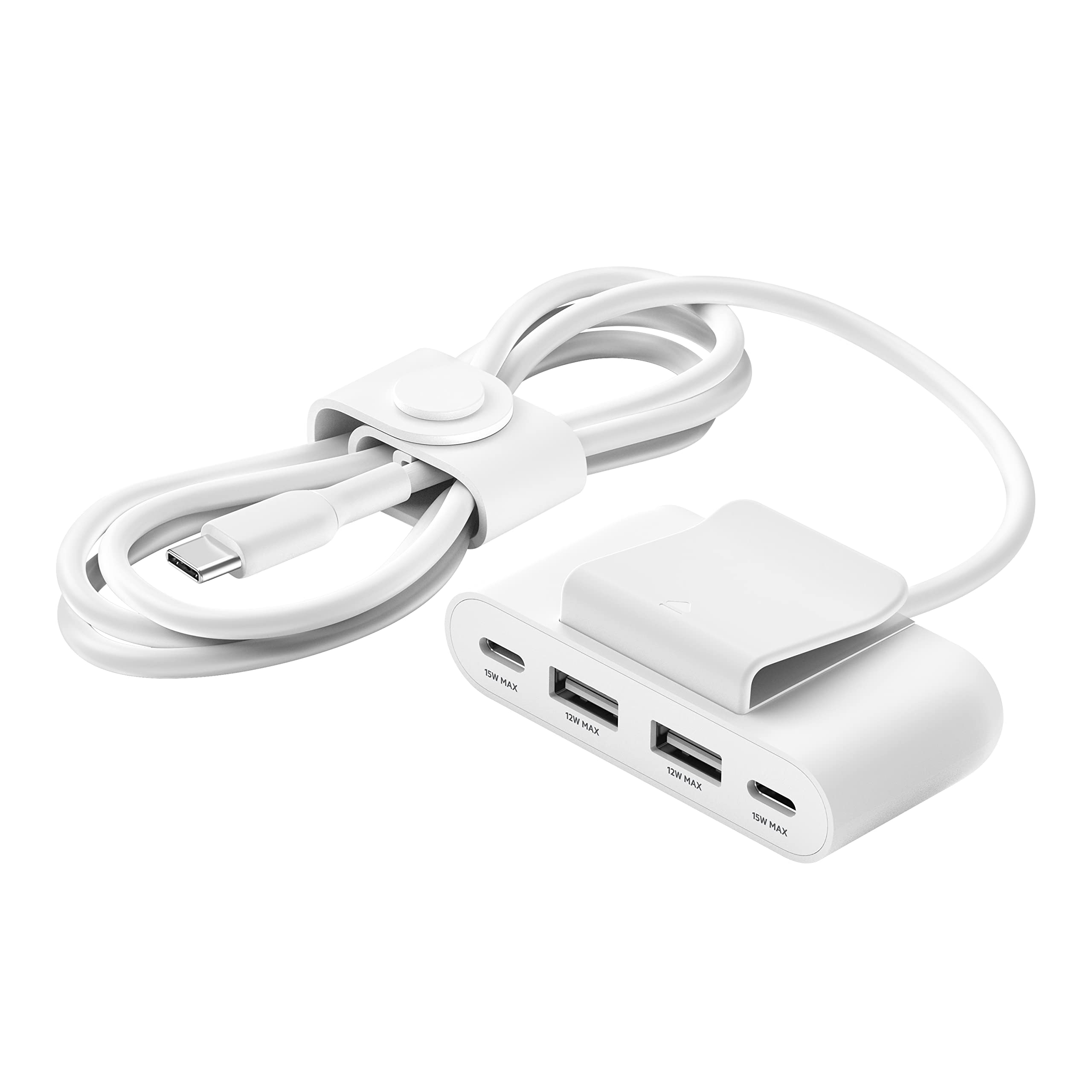 belkin-4-port-usb-splitter-30w-mit-2m-kabel-2x-usb-c-2x-usb-a-schwarz image 7