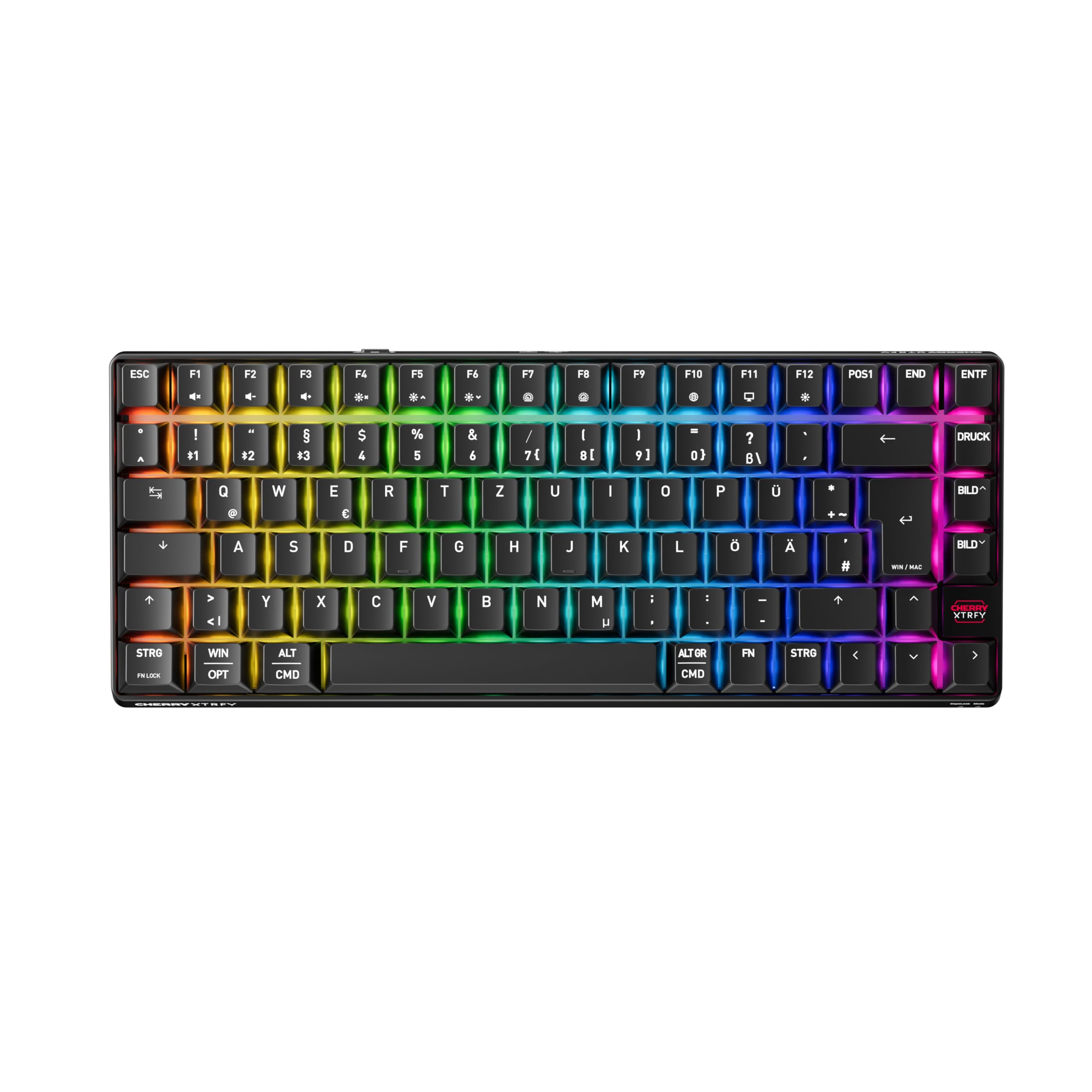cherry-k33-compact-wireless-gaming-tastatur-qwertz-schwarz-75 image 1