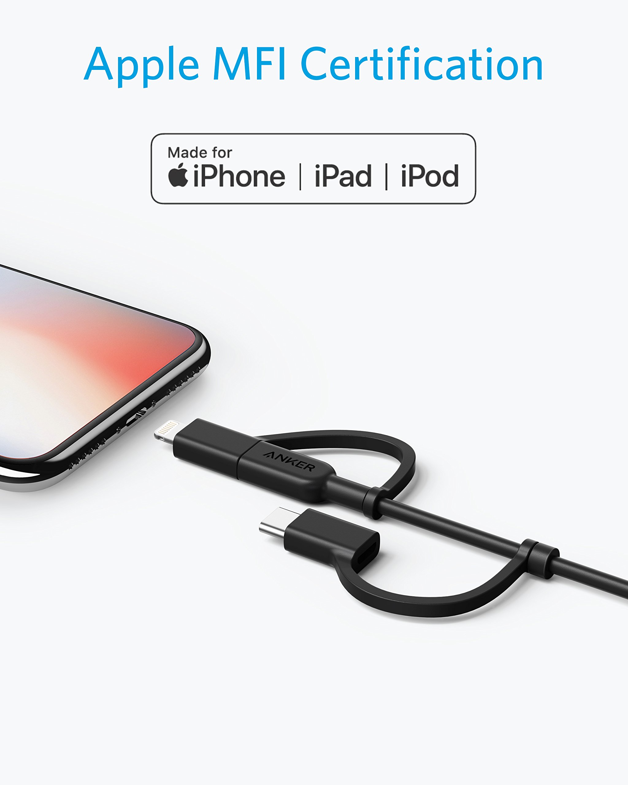 anker-powerline-ii-3-in-1-kabel-0-9m-lightning-usb-c-micro-usb-schwarz image 4