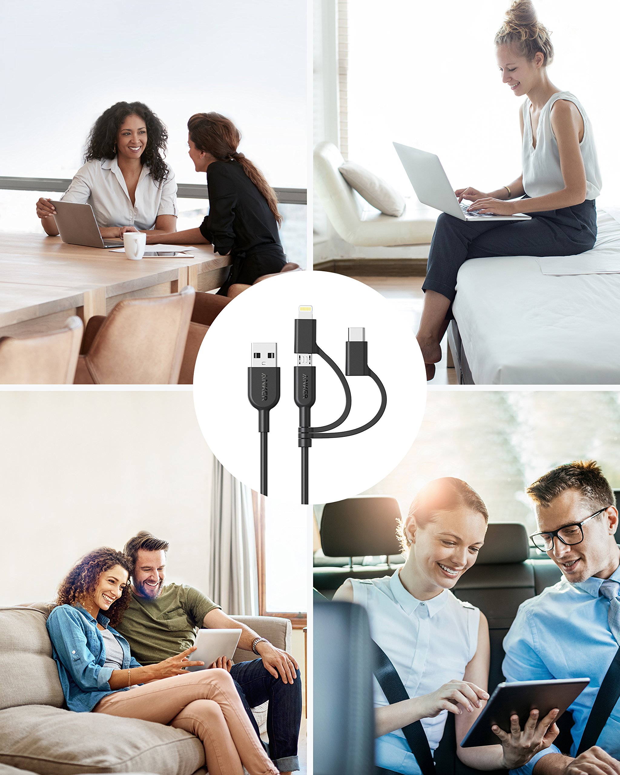 anker-powerline-ii-3-in-1-kabel-0-9m-lightning-usb-c-micro-usb-schwarz image 6
