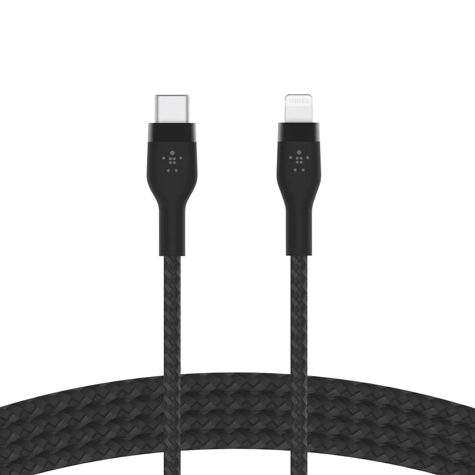 belkin-boostcharge-pro-flex-usb-c-auf-lightning-kabel-2-m-schwarz-20w image 1