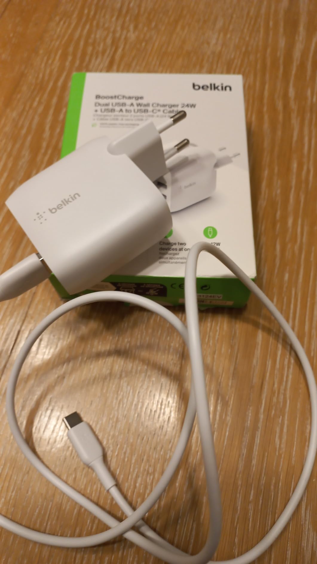 Praktisch mit Kabel