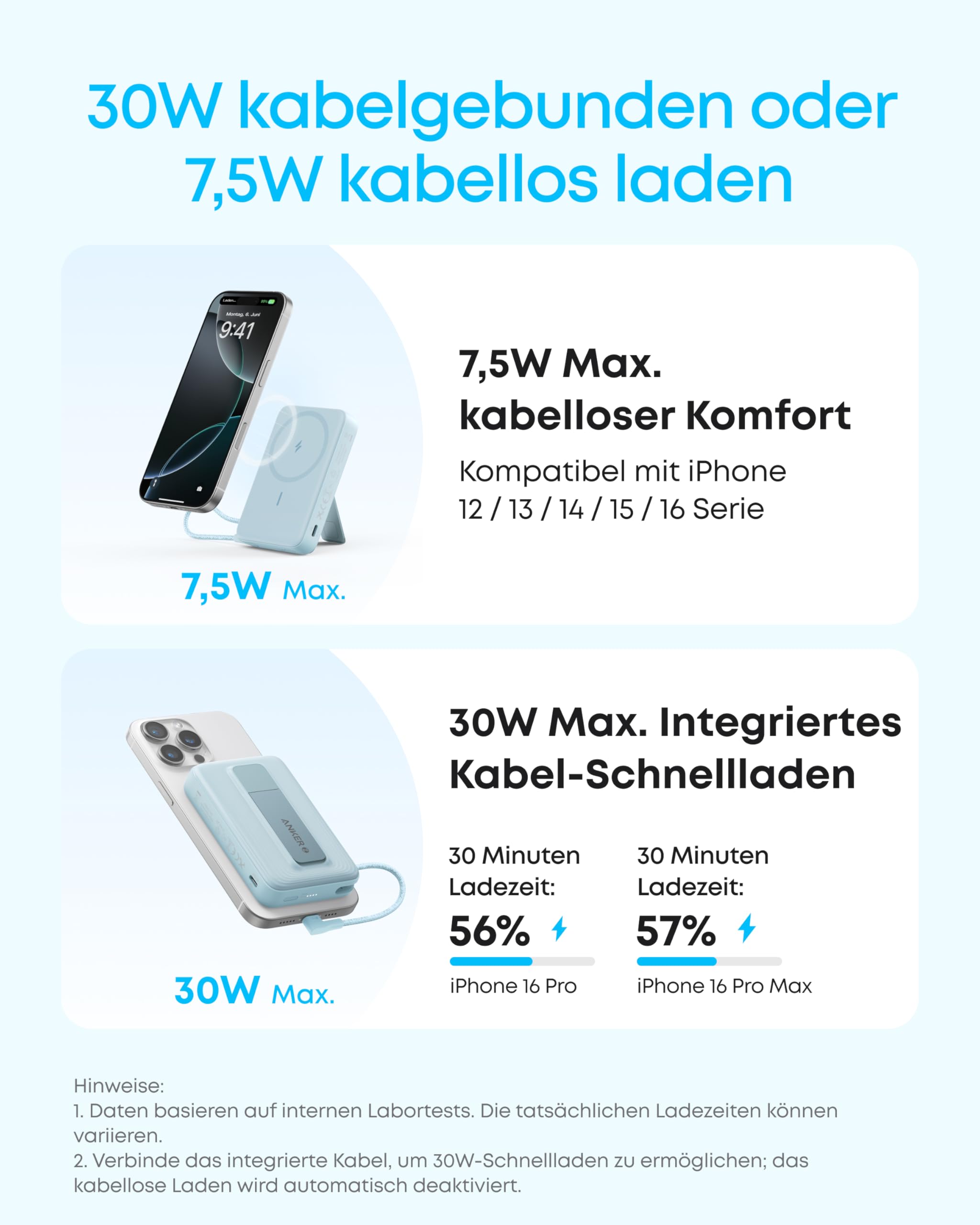 anker-zolo-10k-magnetische-powerbank-mit-usb-c-kabel-und-st-nder image 2
