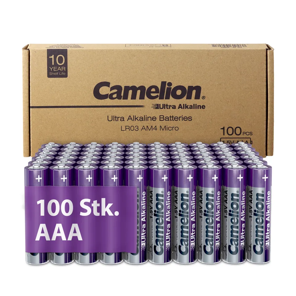 camelion-ultra-alkaline-aaa-lr03-cb100 image 1