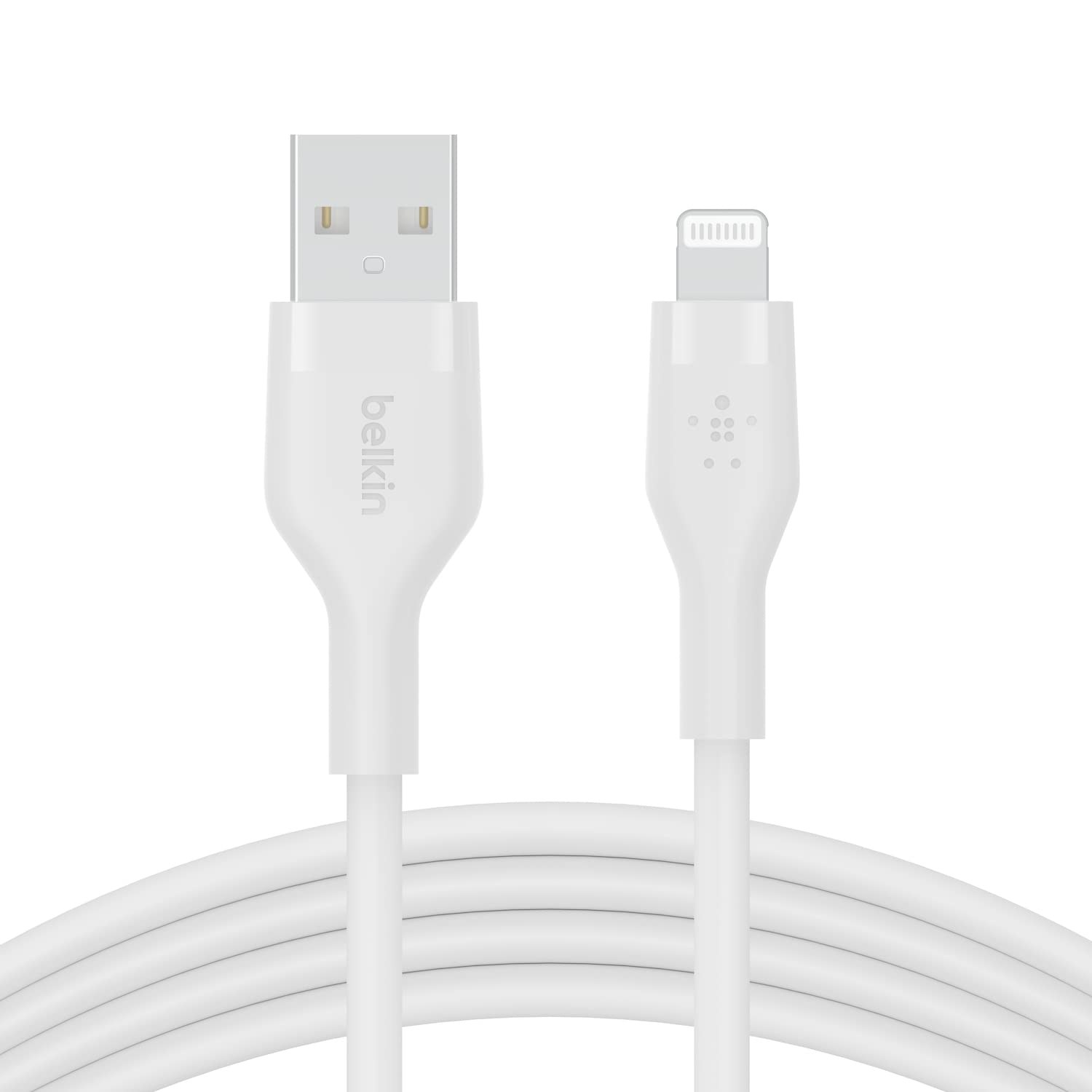 belkin-boostcharge-flex-silikon-usb-a-lightning-kabel-3m-wei image 7
