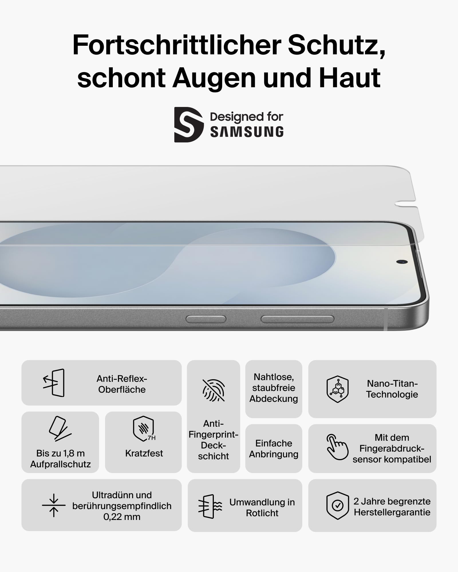 belkin-screenforce-titan-ecoguard-rotlicht-schutzfolie-f-r-samsung-galaxy-s26 image 2