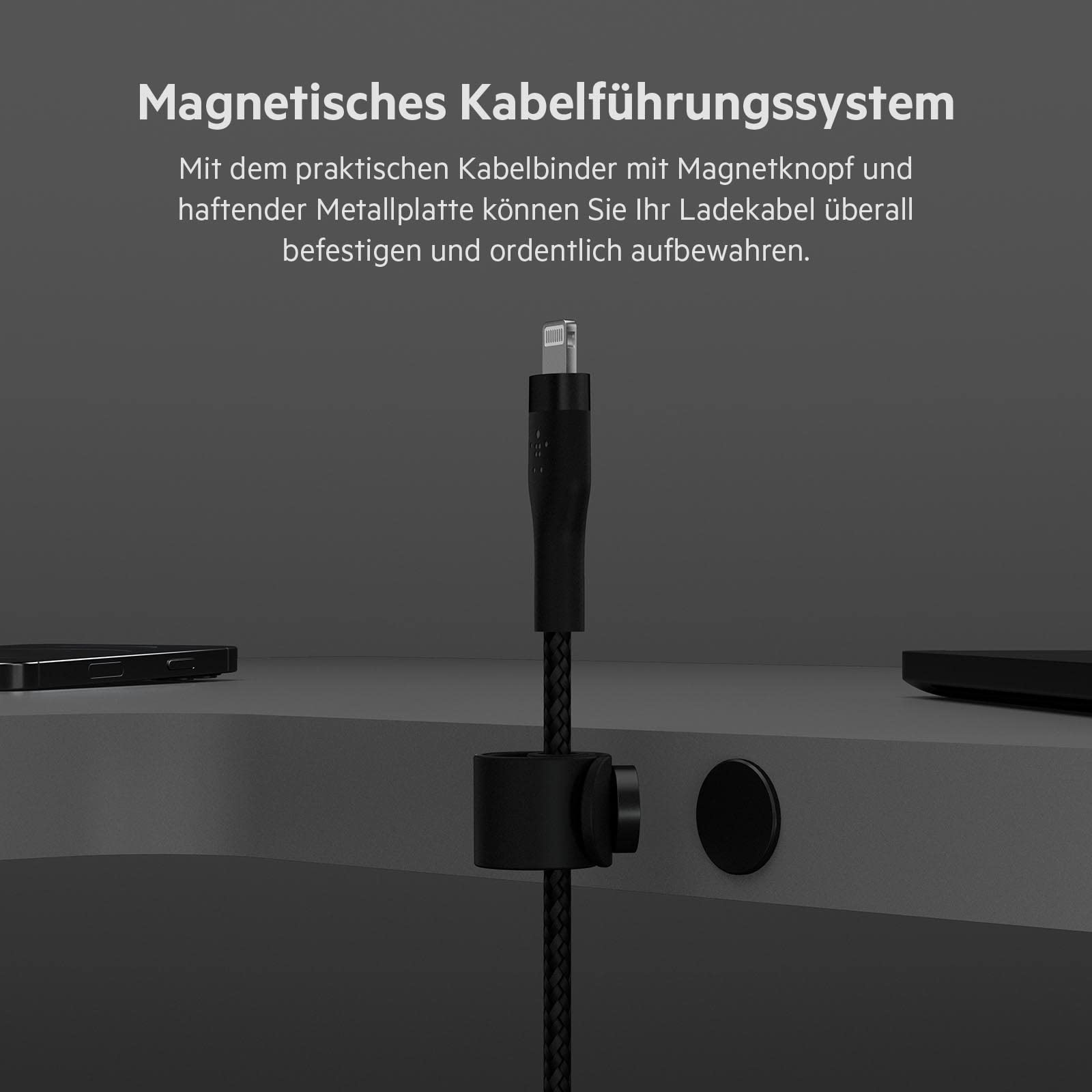 belkin-boostcharge-pro-flex-usb-c-auf-lightning-kabel-2-m-schwarz-20w image 5