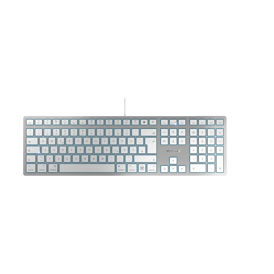 cherry-kc-6000c-for-mac-kabel-tastatur-usb-c-qwertz-wei image 1
