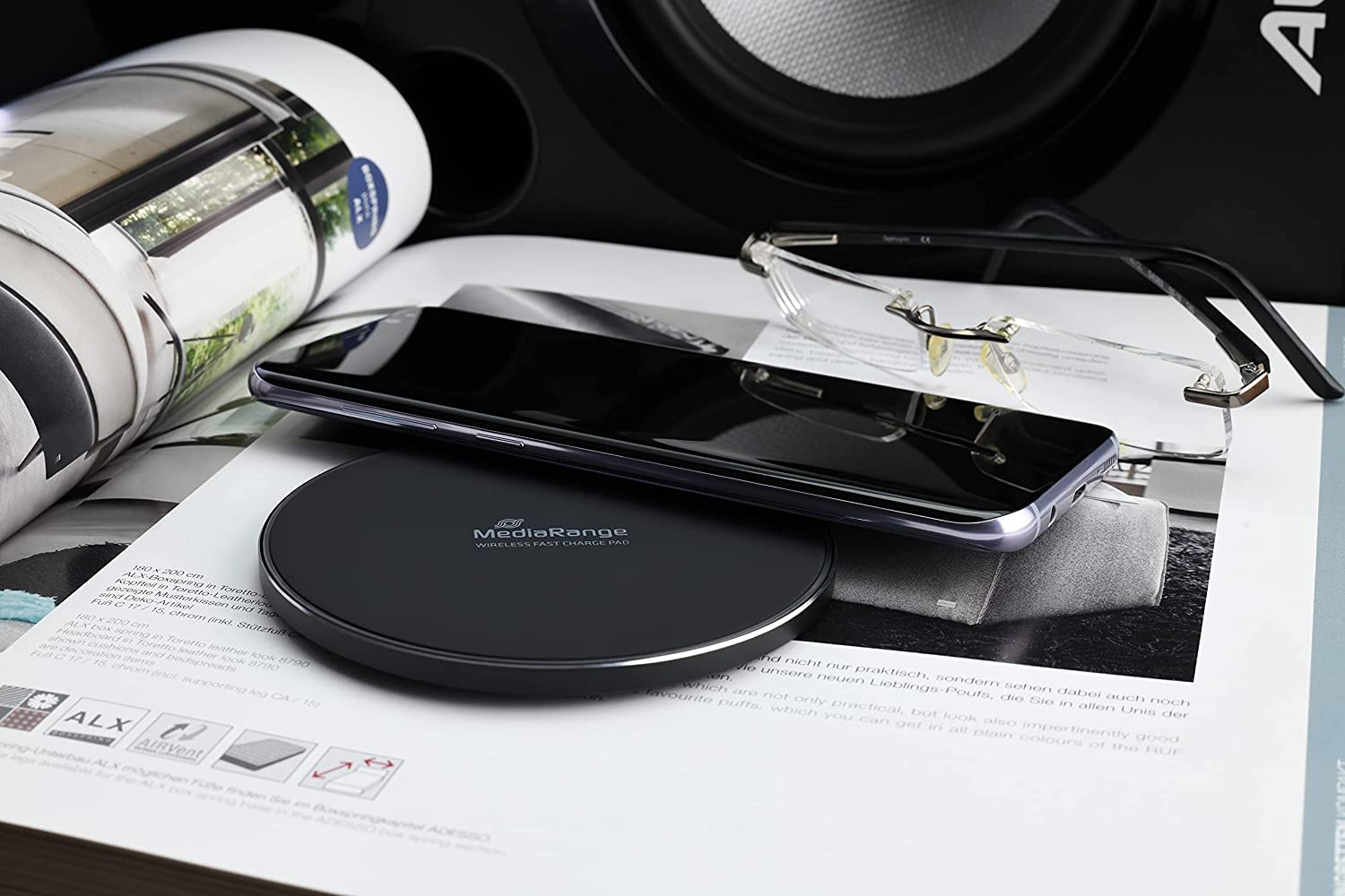 mediarange-induktive-qi-schnellladestation-f-r-smartphones-schwarz image 6