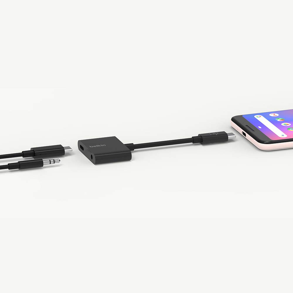 belkin-rockstar-usb-c-auf-3-5-mm-audio-laden-adapter image 2