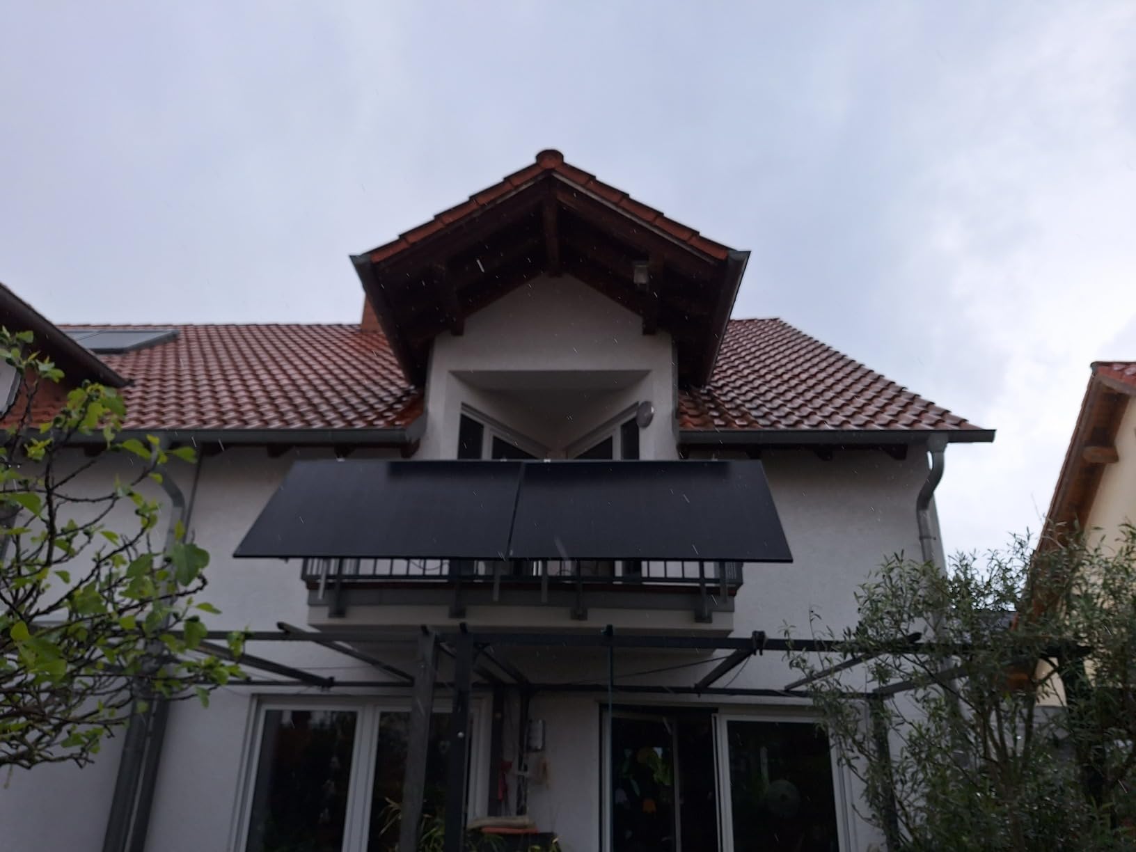 Läuft super auf dem Balkon