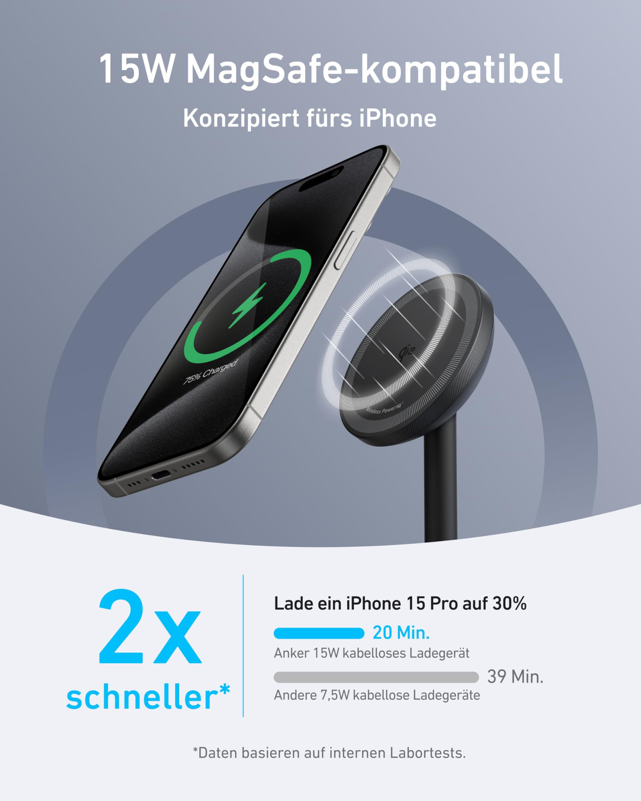 anker-maggo-qi2-ladest-nder-15w-magnetisch-f-r-iphone-magsafe image 2