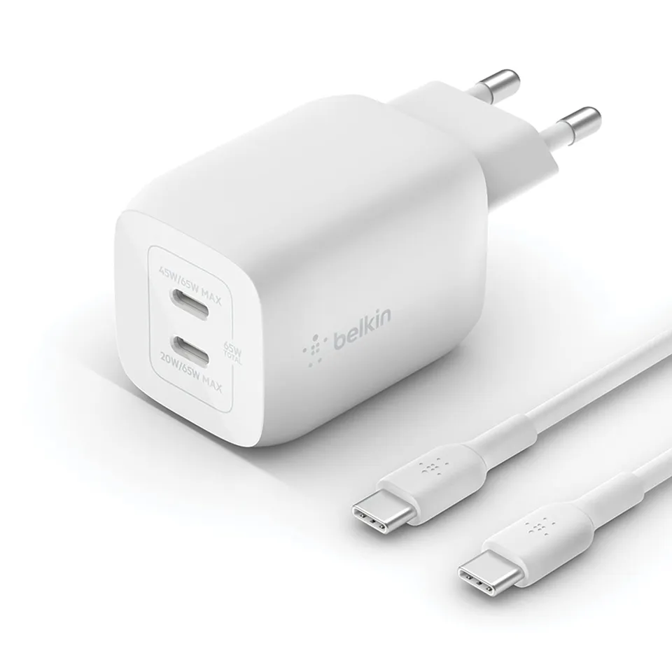 belkin-65-w-usb-c-ladeger-t-mit-2-ports-gan-usb-c-kabel image 1