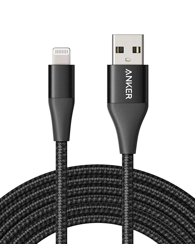 anker-551-usb-a-auf-lightning-kabel-3m-nylon-mfi-schwarz image 1