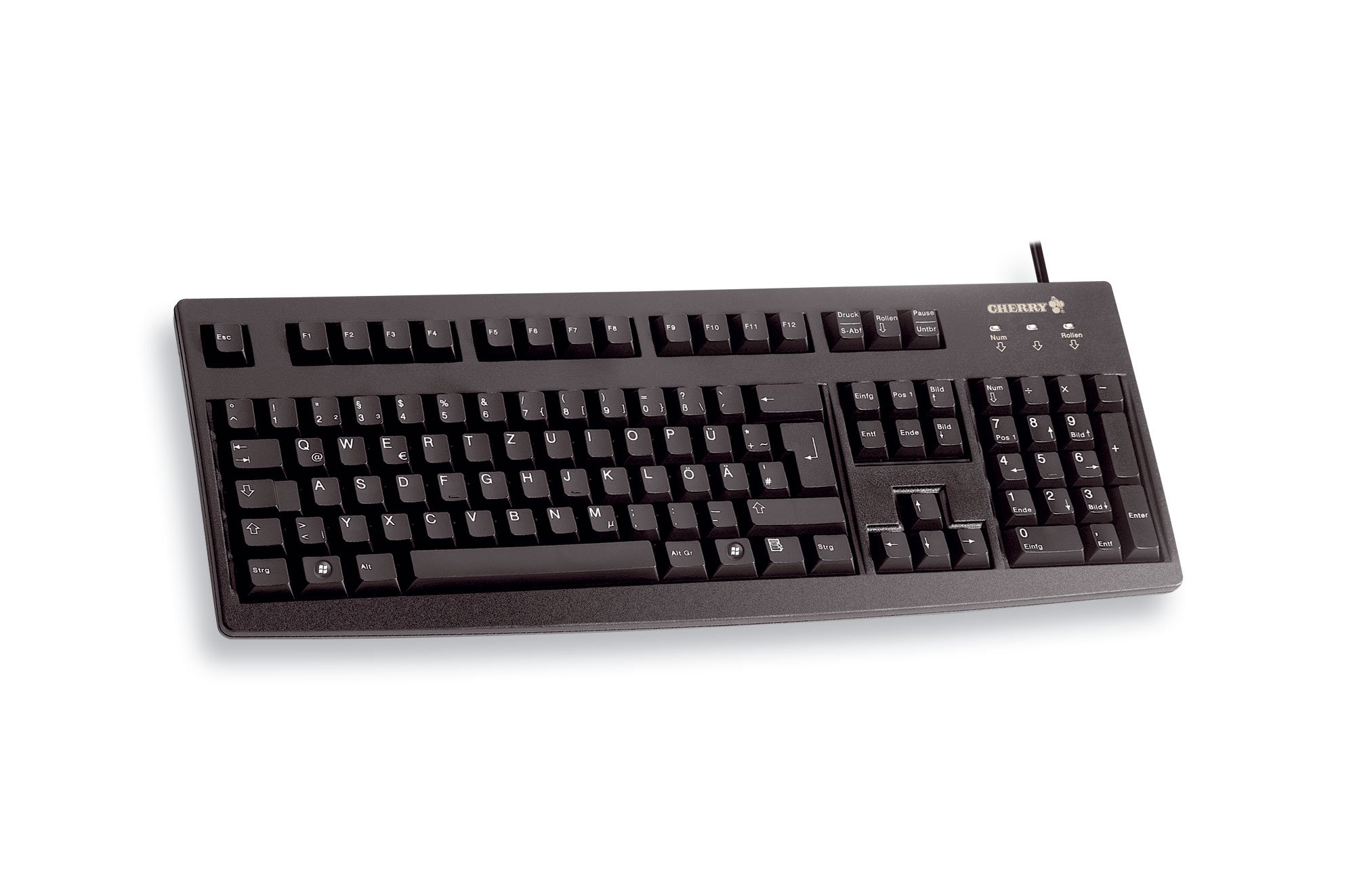 cherry-g83-6105-kabelgebundene-tastatur-qwertz-hellgrau image 2