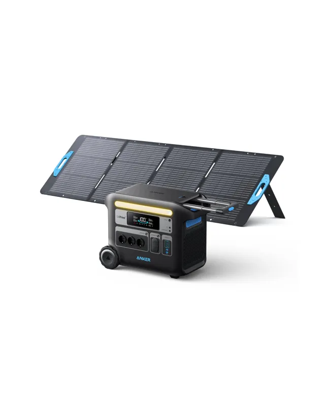 anker-solix-f2000-powerhouse-767-powerstation-2048wh-200w-solarpanel image 1
