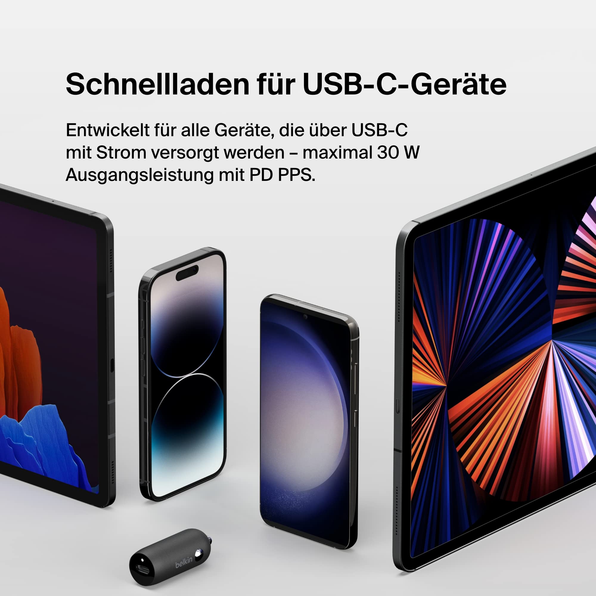 belkin-boostcharge-30w-kfz-schnellladeger-t-usb-c-pd-mit-usb-c-kabel image 4