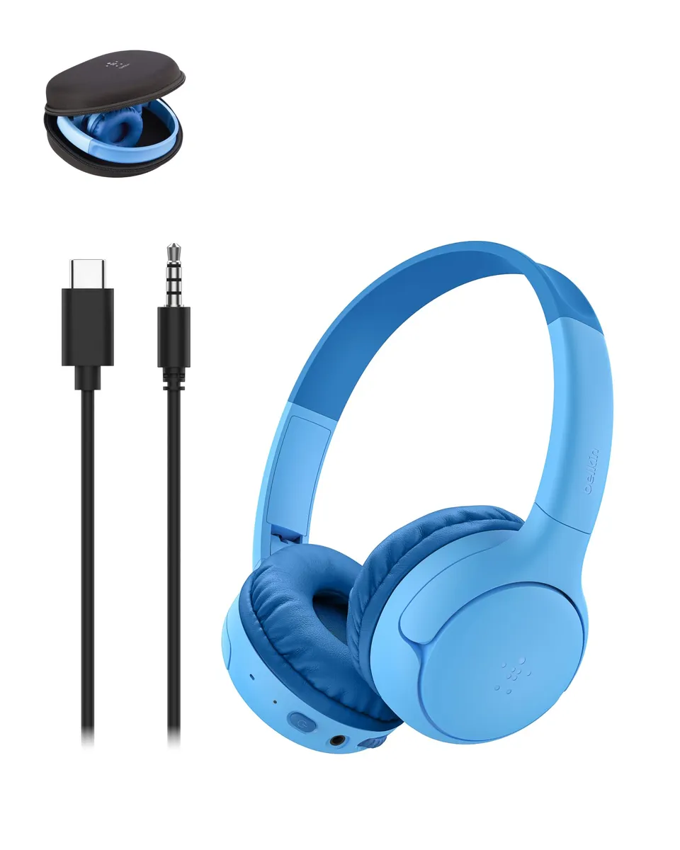 belkin-soundform-mini-2-on-ear-bluetooth-kinder-kopfh-rer-blau image 1